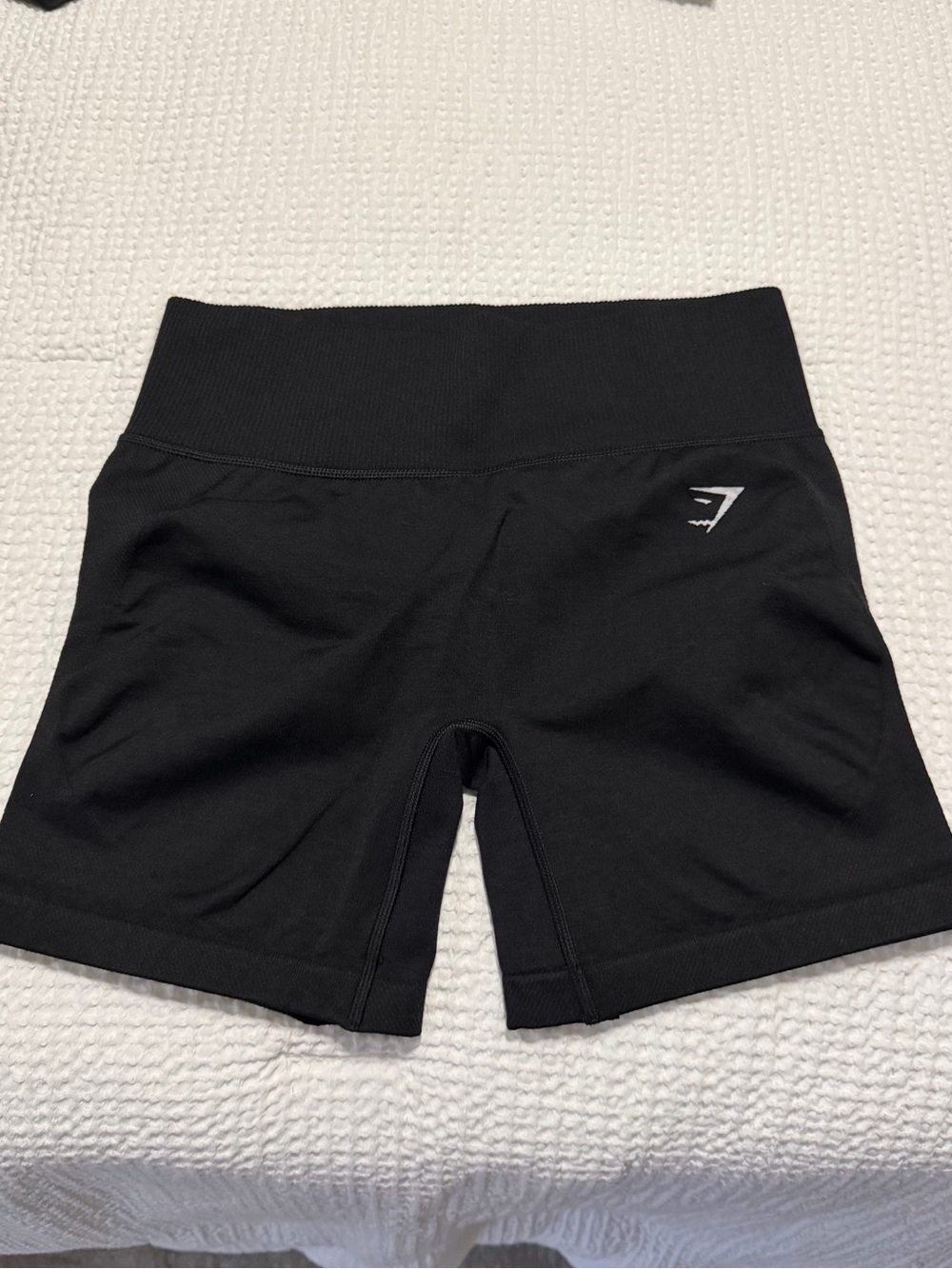 Gymshark Black Seamless High-Rise Bike Shorts